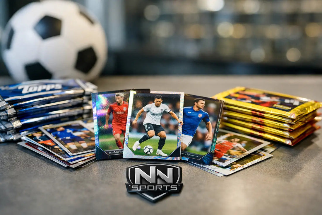 Guide débutant cartes de foot Topps et Panini