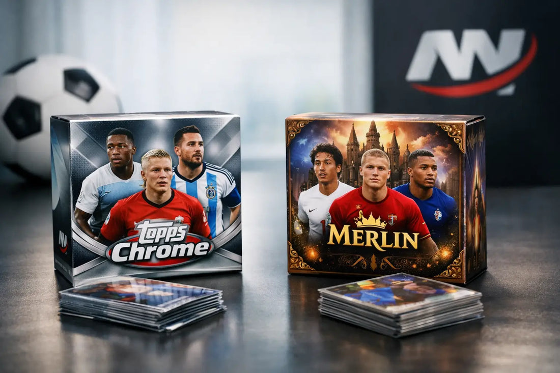Topps Chrome versus Merlin, que choisir ?