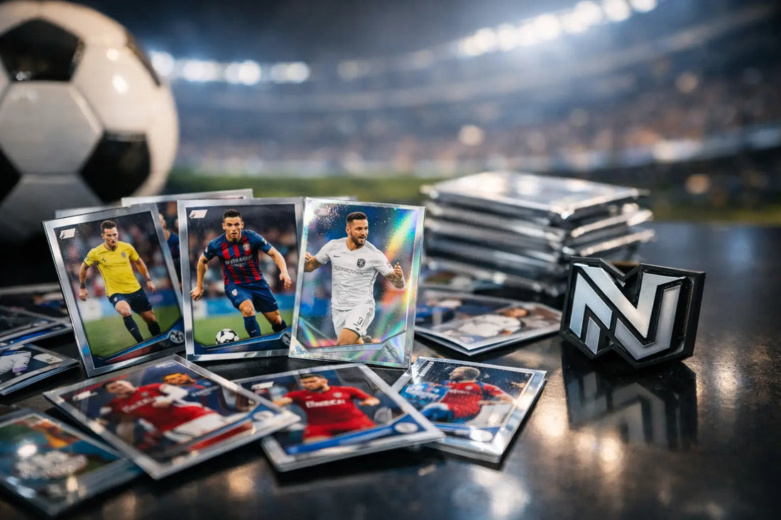 Cartes Topps Chrome UEFA pour collectionneurs