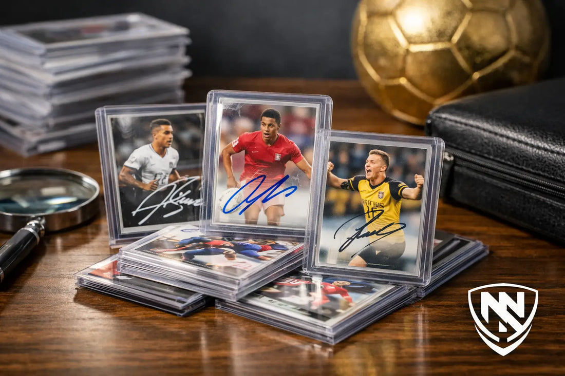 Cartes autographes football rares - bien acheter