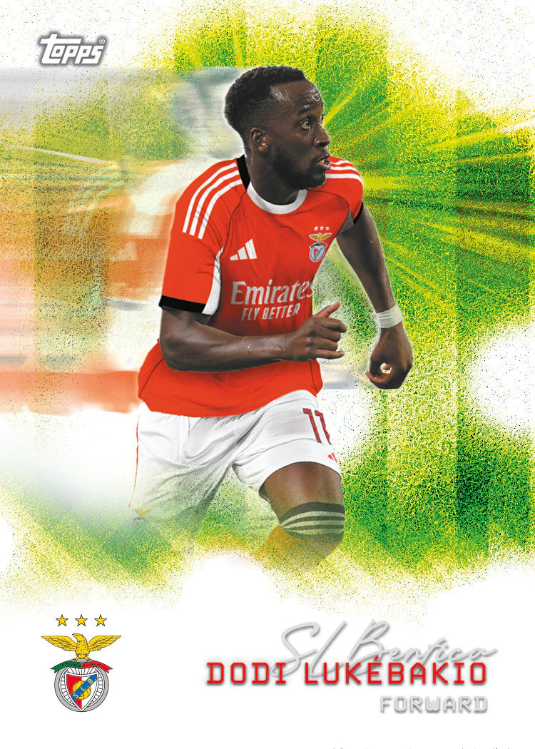 2025/26 Topps SL Benfica Team Set - Set de base complet 50 cartes - Di Maria x3, Otamendi, Rookies & Légendes