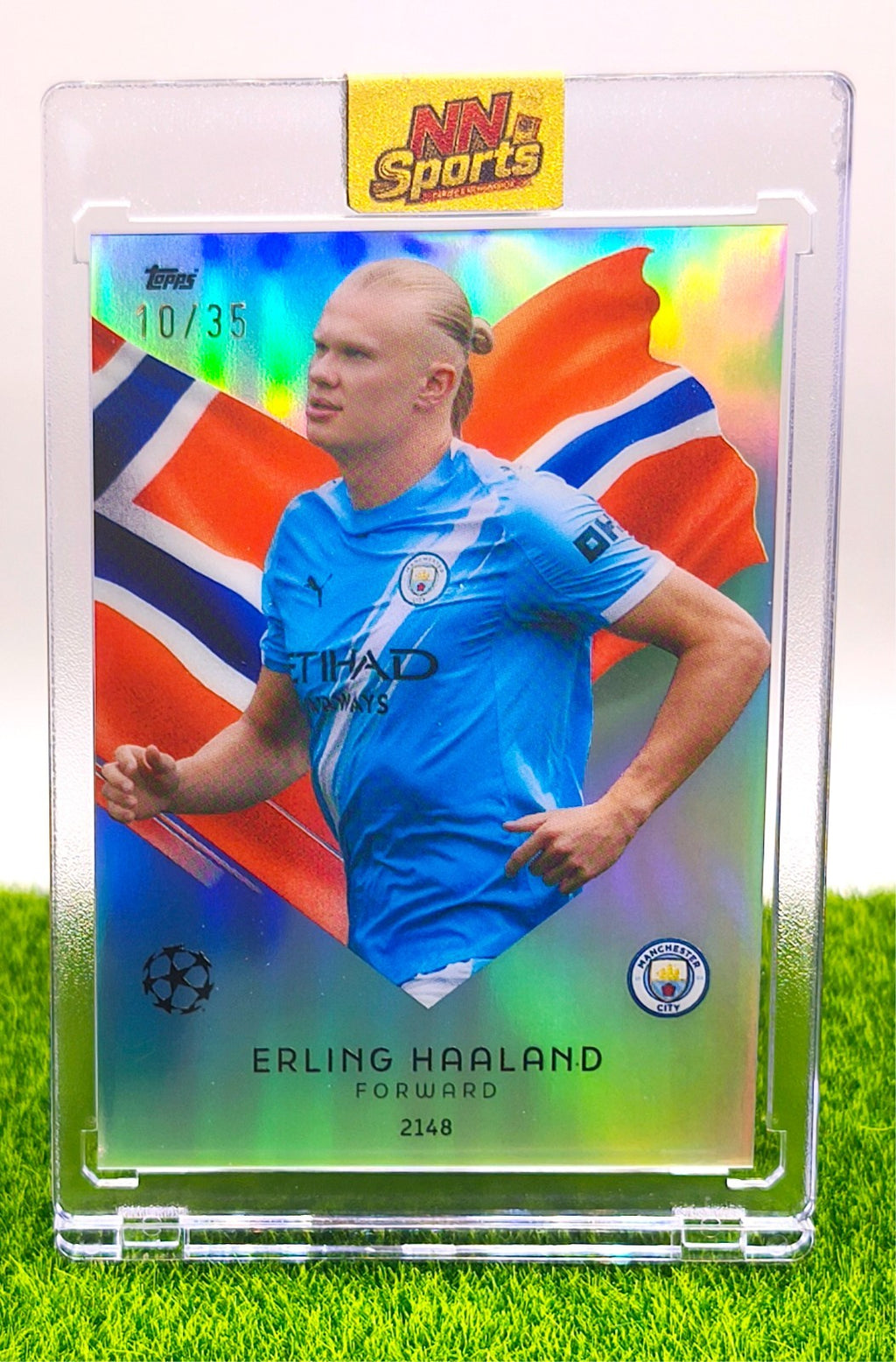 Erling Haaland SSP 10/35 - Topps Manchester City 🔥