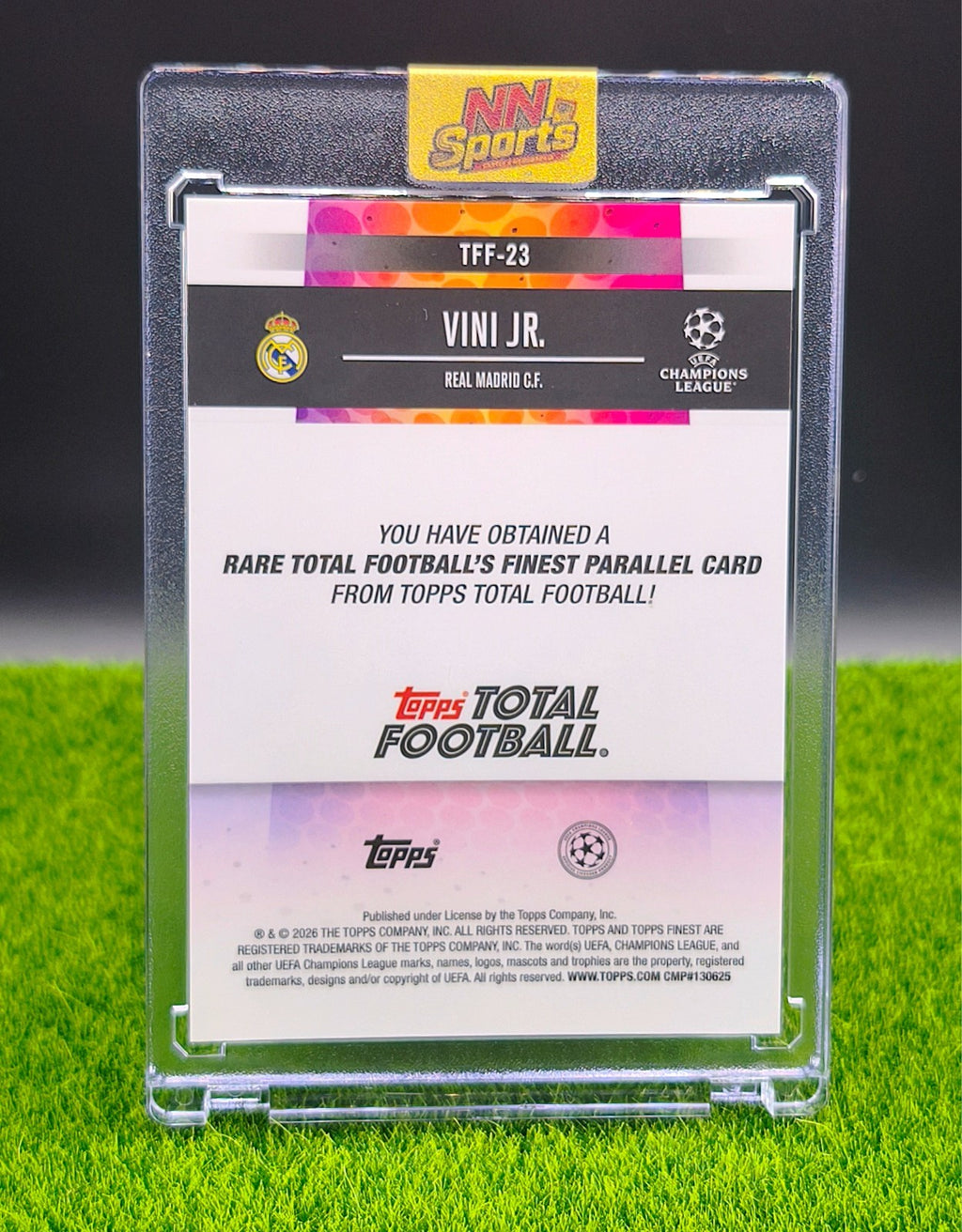 Vini Jr. Total Football's Finest 07/75 - Topps Real Madrid 🔥