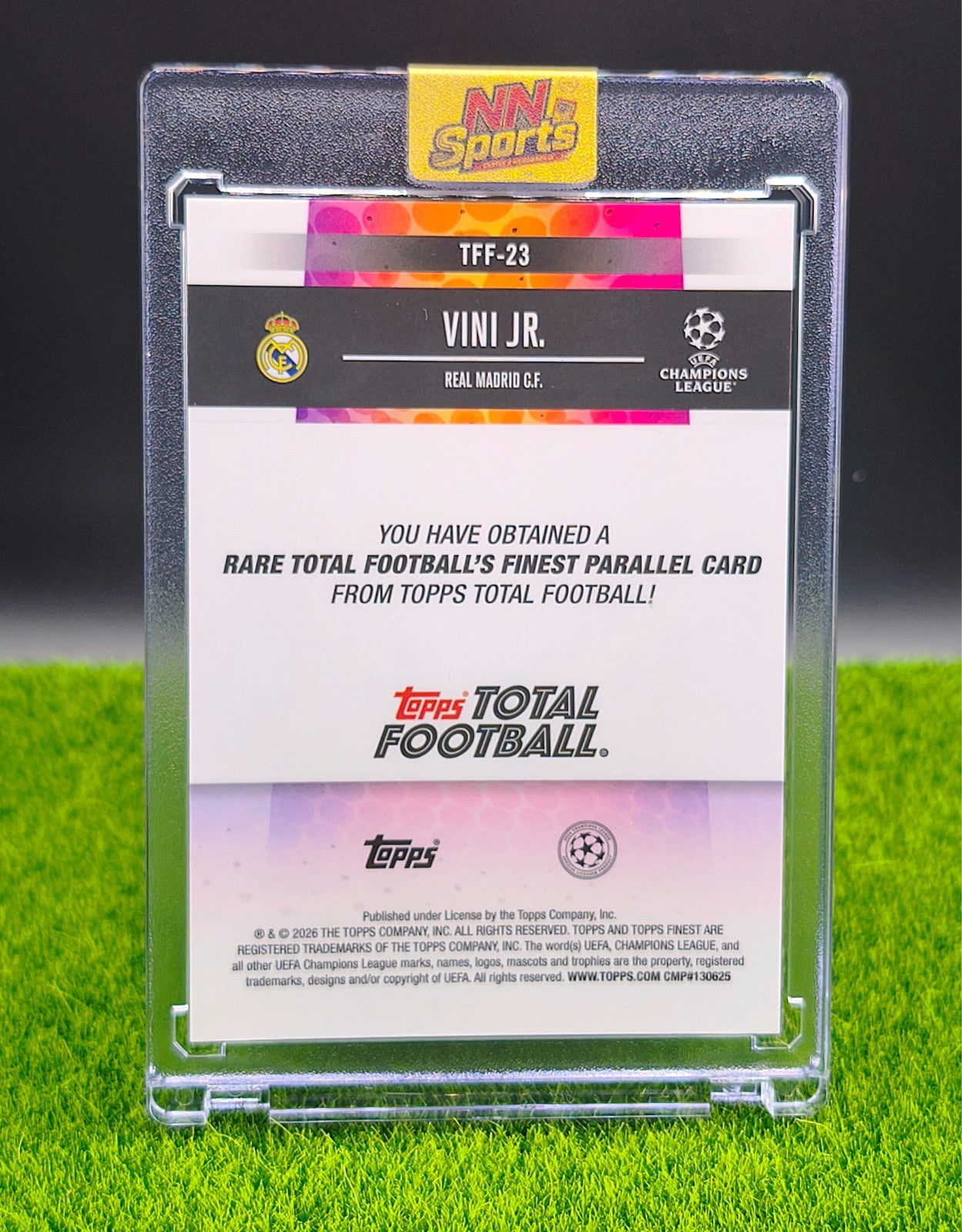 Vini Jr. Total Football's Finest 07/75 - Topps Real Madrid 🔥