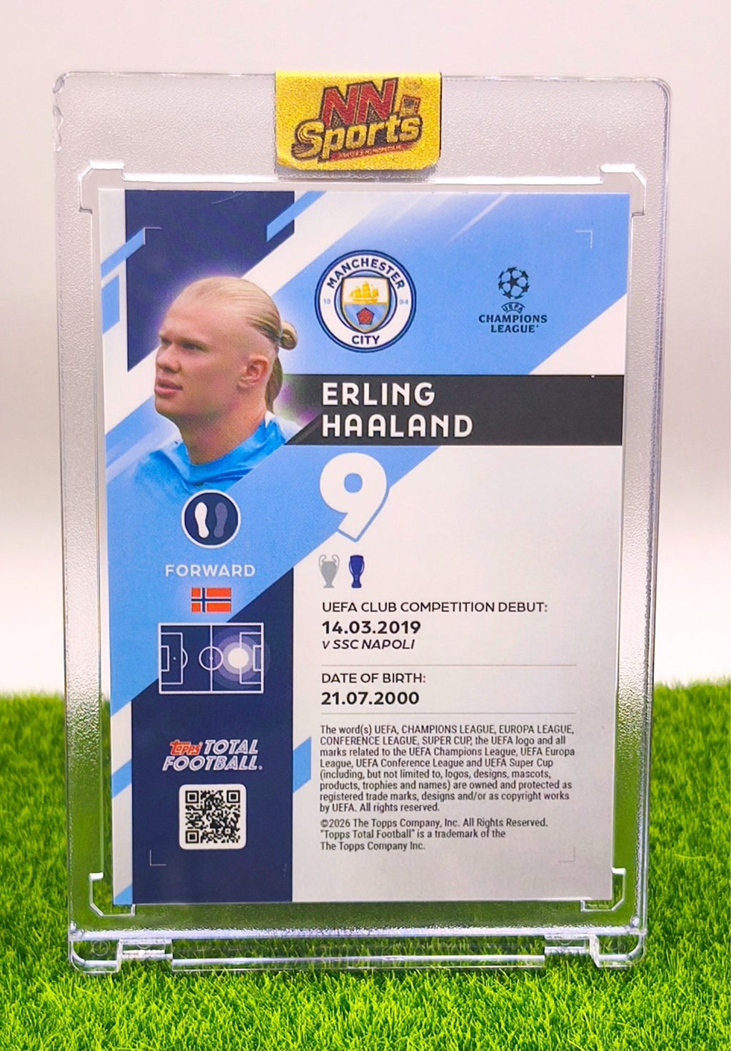 Erling Haaland SSP 10/35 - Topps Manchester City 🔥