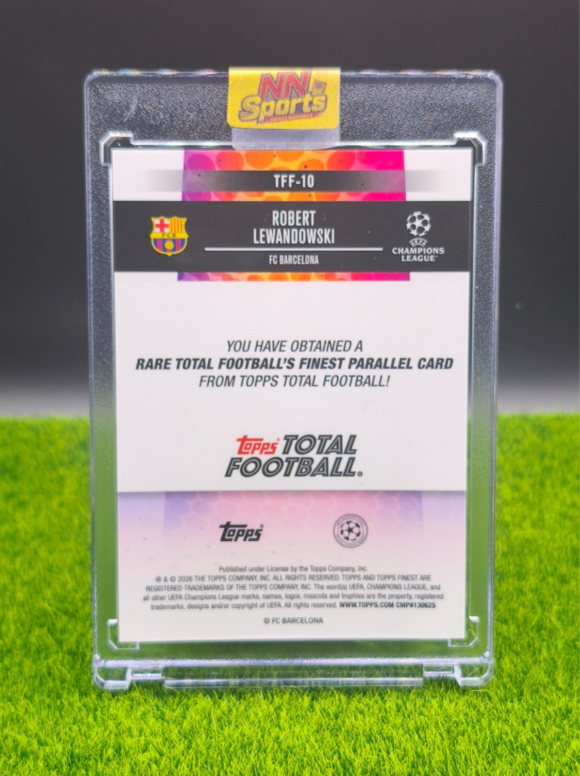 Robert Lewandowski Total Football's Finest 05/75 - Topps 🔥