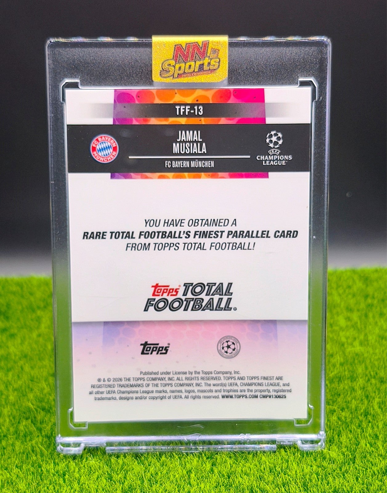 Jamal Musiala Total Football's Finest 05/75 - Topps 🔥