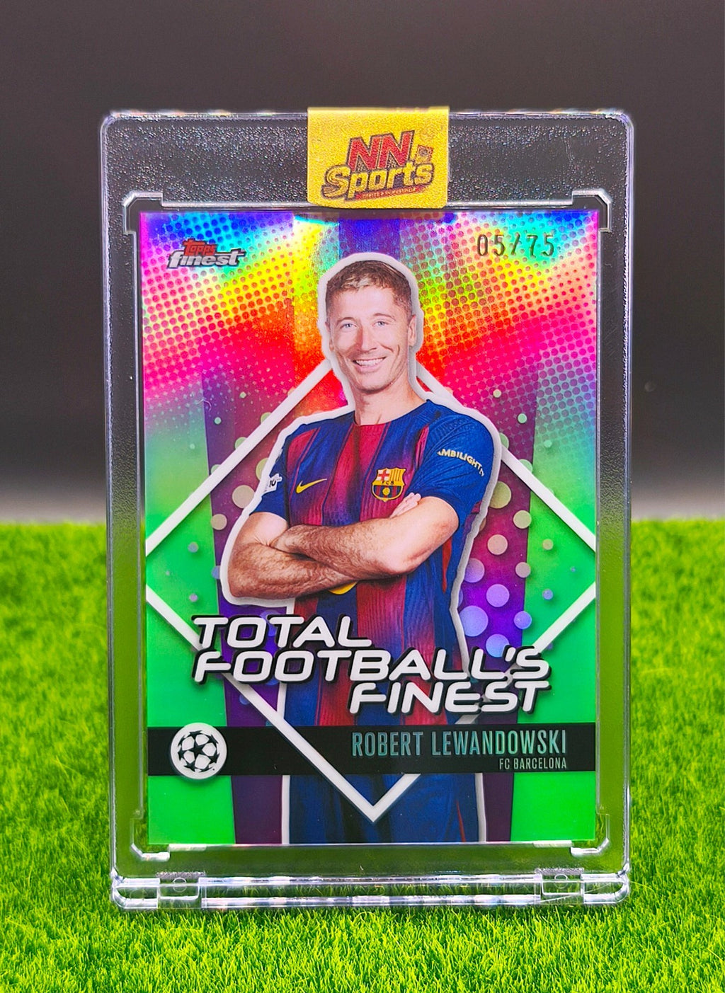 Robert Lewandowski Total Football's Finest 05/75 - Topps 🔥