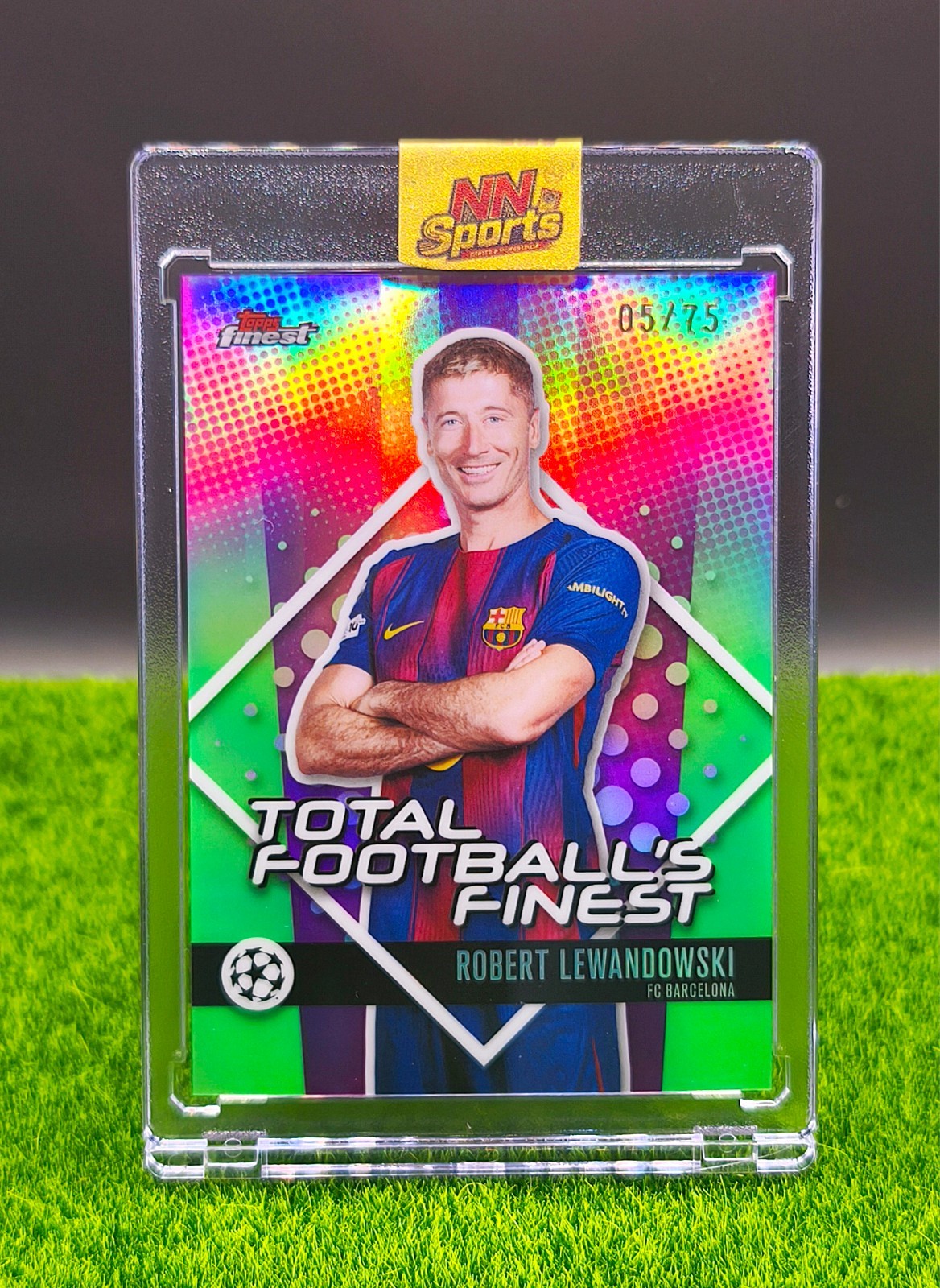 Robert Lewandowski Total Football's Finest 05/75 - Topps 🔥