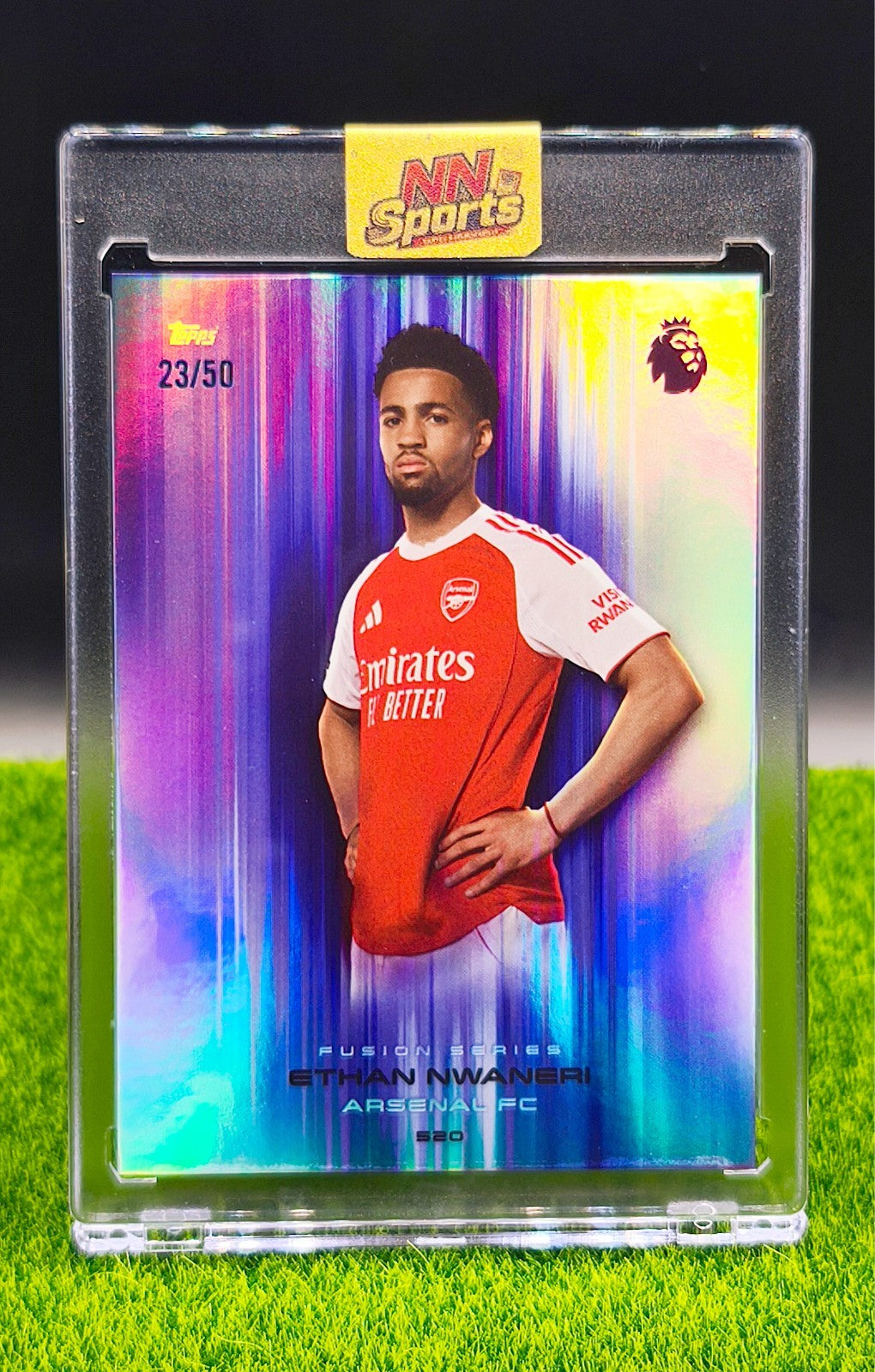 Ethan Nwaneri Fusion Series 23/50 - Topps Arsenal 🔥