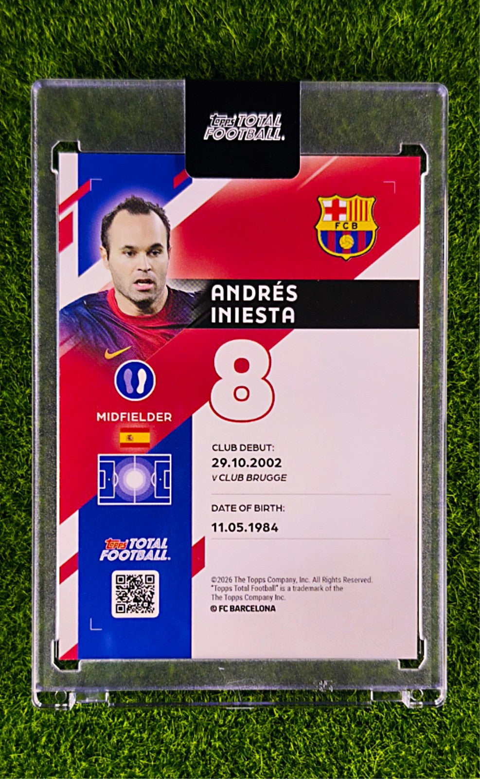 Andrés Iniesta Master Magicians 3/50 - TTF FC Barcelona 🔥