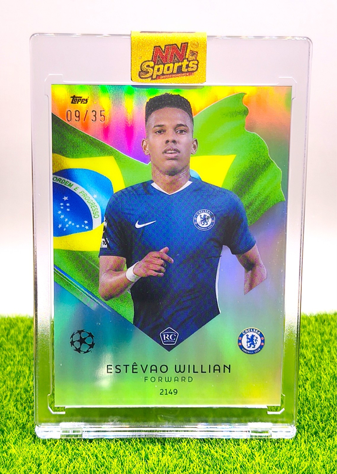 Estêvão Willian RC SSP 09/35 - Topps Chelsea Rookie Card 🔥