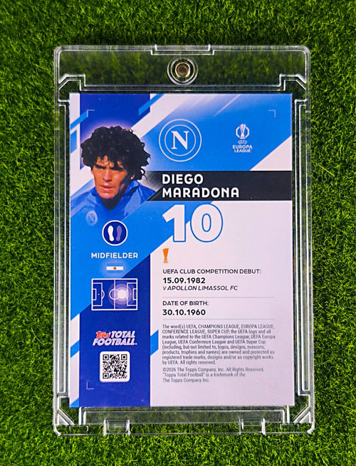 2026 Topps TTF Chromium SSP- Diego Maradona 02/35 #2160