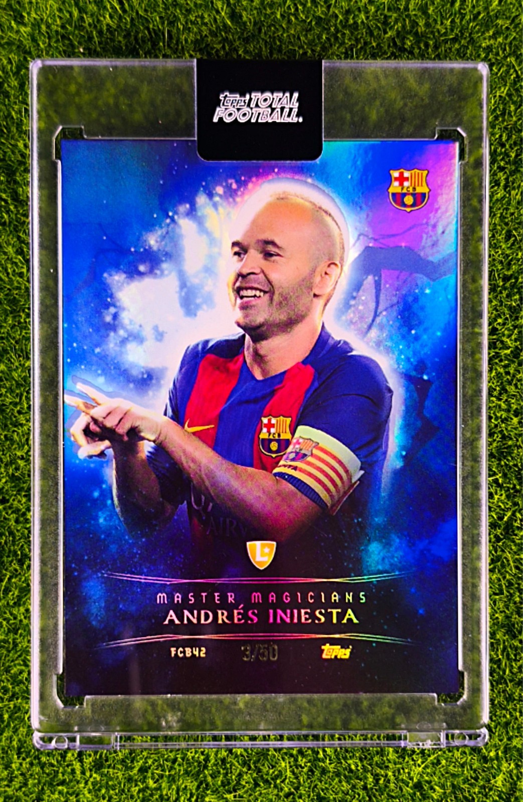 Andrés Iniesta Master Magicians 3/50 - TTF FC Barcelona 🔥