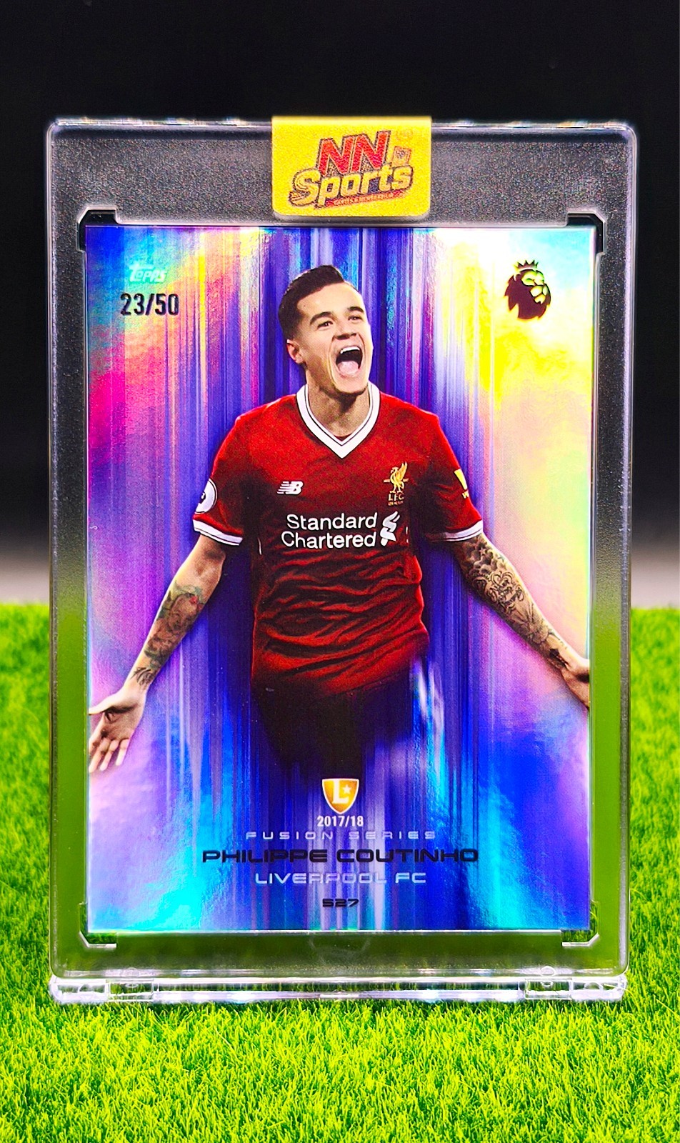 Philippe Coutinho Fusion Series 23/50 - Topps Liverpool 2017/18 🔥
