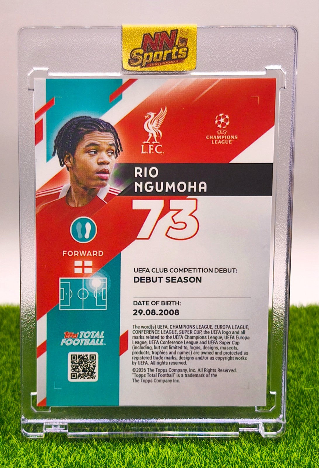 Rio Ngumoha RC SSP 09/35 - Topps Liverpool Rookie Card 🔥