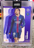 Bradley Barcola 9/25 Classic Purple - Topps Total Football 2025-26 PSG