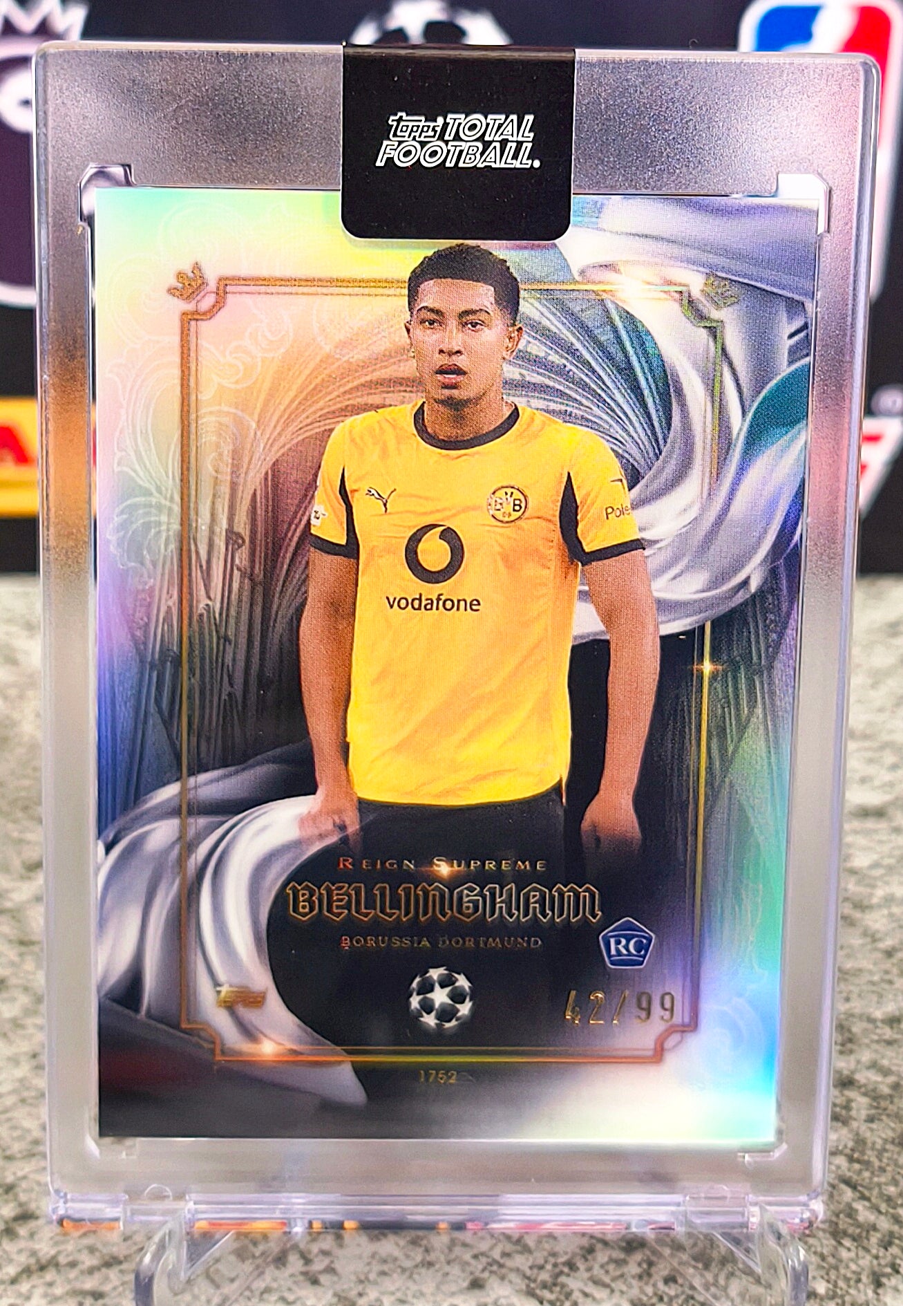 Jobe Bellingham 42/99 Reign Supreme - Topps Total Football 2025-26 Borussia Dortmund R