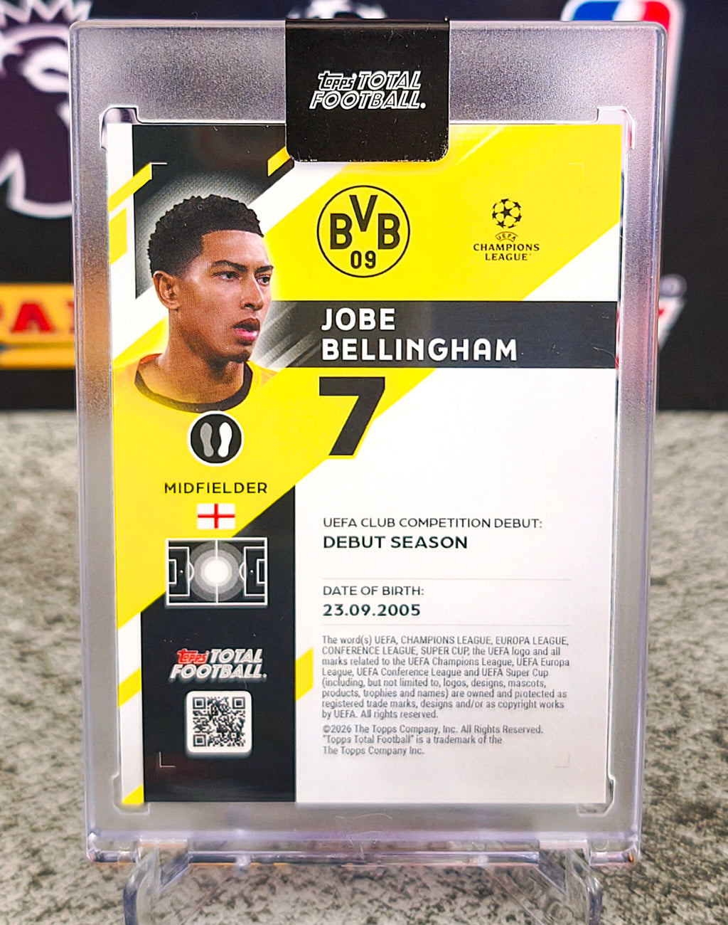 Jobe Bellingham 42/99 Reign Supreme - Topps Total Football 2025-26 Borussia Dortmund R