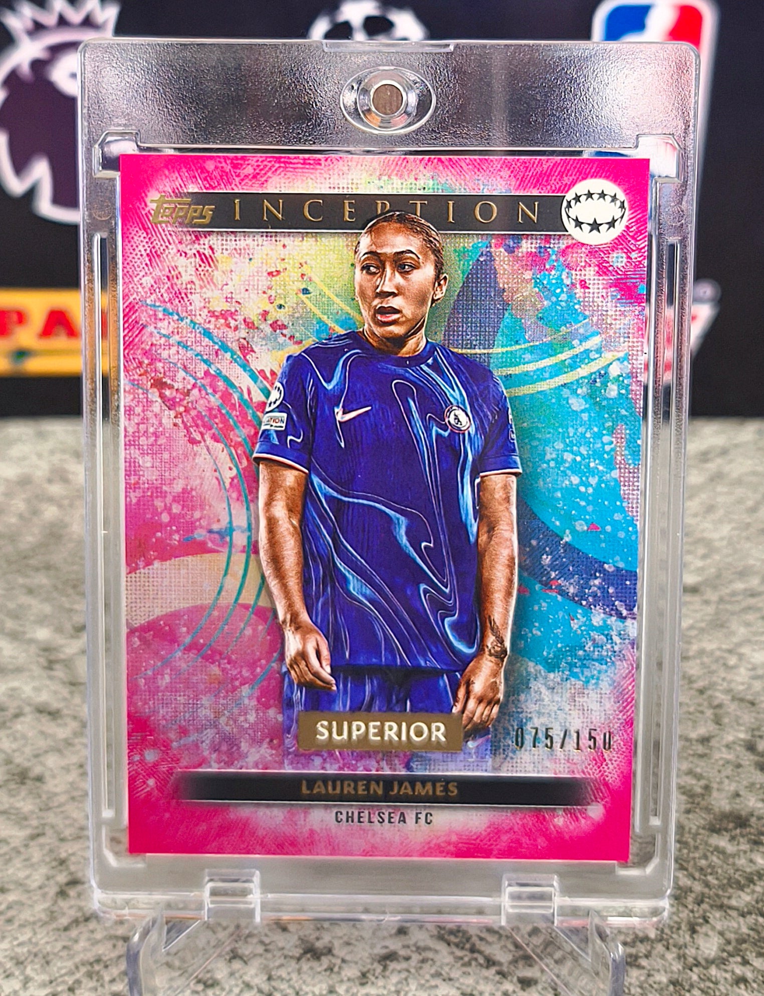 Lauren James 075/150 Superior - Topps Inception 2024-25 Chelsea FC