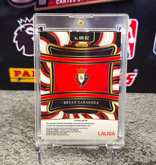 Bryan Zaragoza Patch Auto Relic - Panini Select La Liga 2024-25 Osasuna