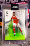 William Saliba 1/75 Clarity - Topps Total Football 2025-26 Arsenal FC
