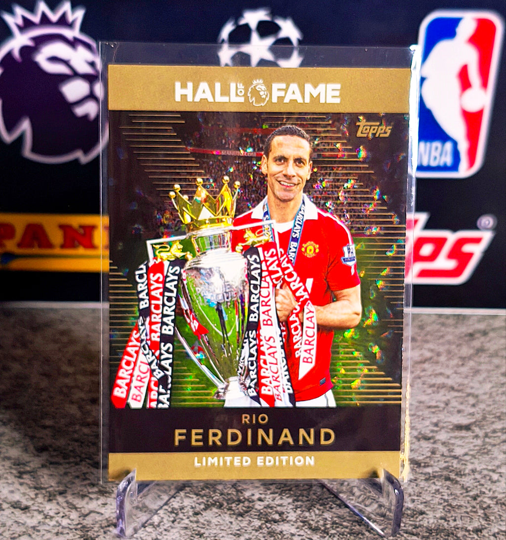 Set Complet 9 Cartes - Topps Premier League Hall of Fame Limited Edition 2025-26 (Keane, Gerrard, Cantona, Vieira...)