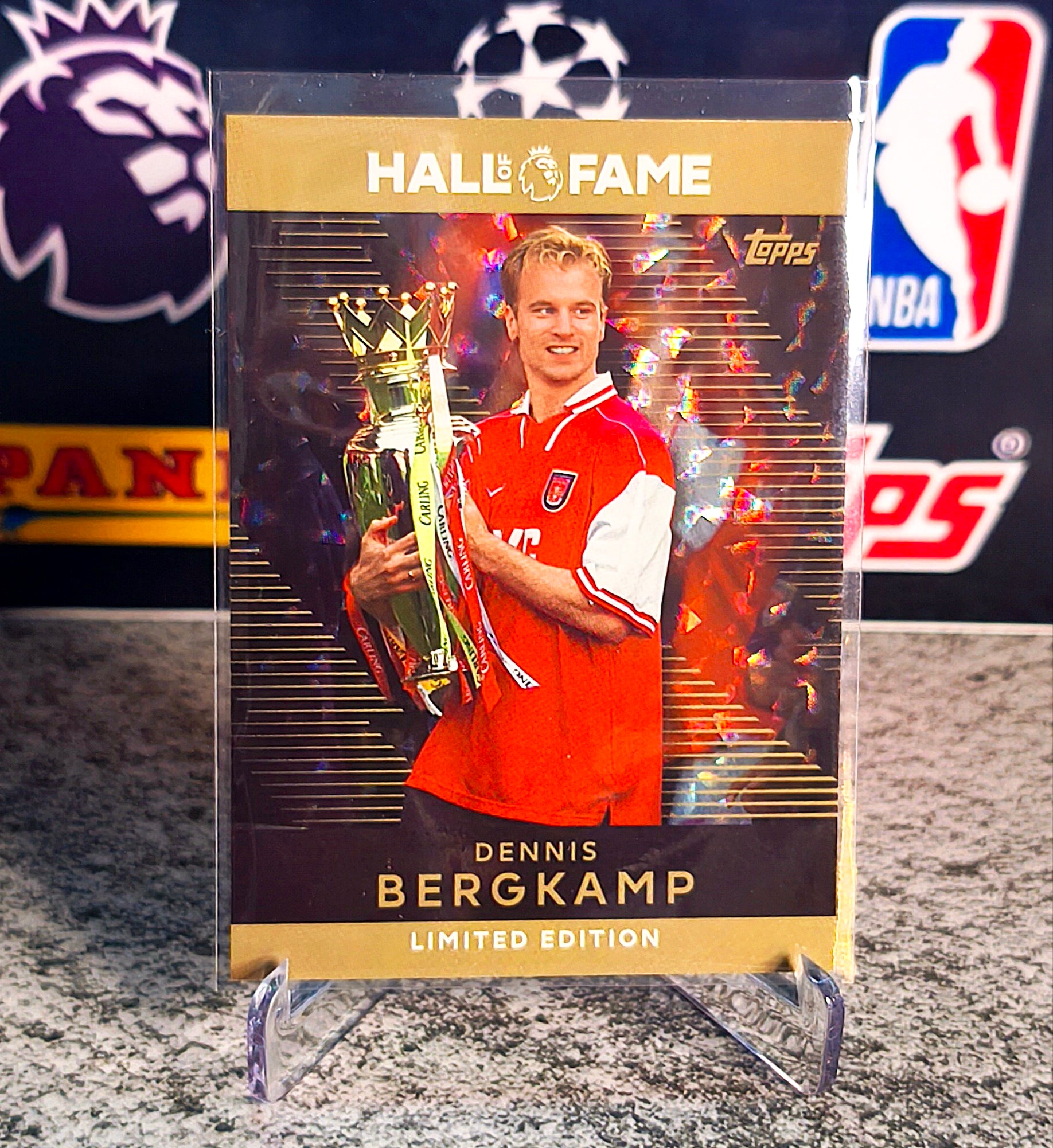 Set Complet 9 Cartes - Topps Premier League Hall of Fame Limited Edition 2025-26 (Keane, Gerrard, Cantona, Vieira...)