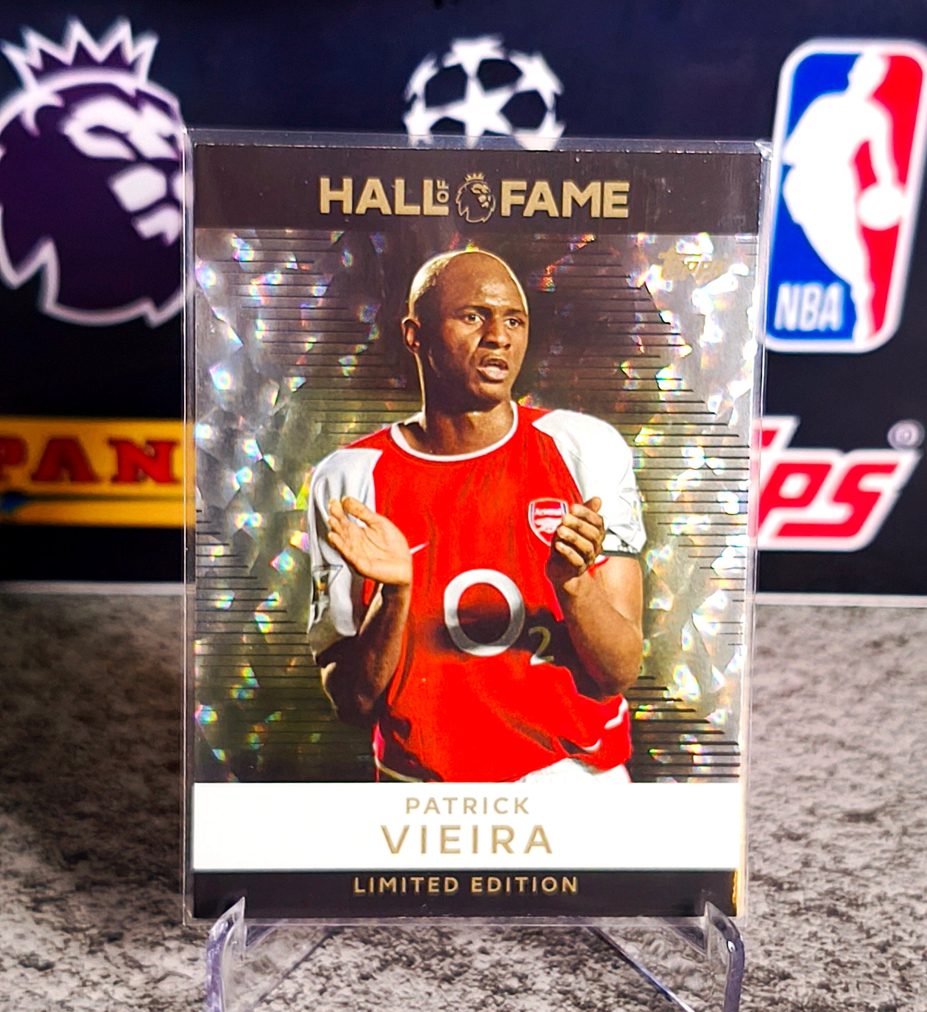 Set Complet 9 Cartes - Topps Premier League Hall of Fame Limited Edition 2025-26 (Keane, Gerrard, Cantona, Vieira...)