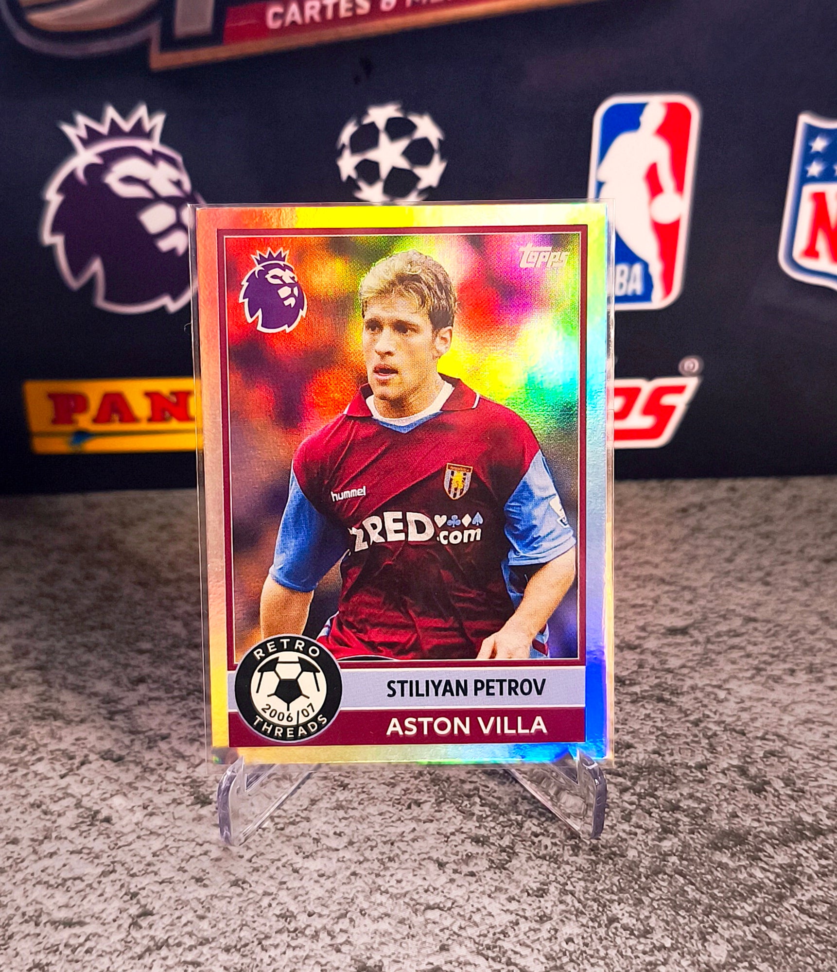 Pick Your Card - Topps Retro Threads Rainbow Refractor (Premier League Retro)