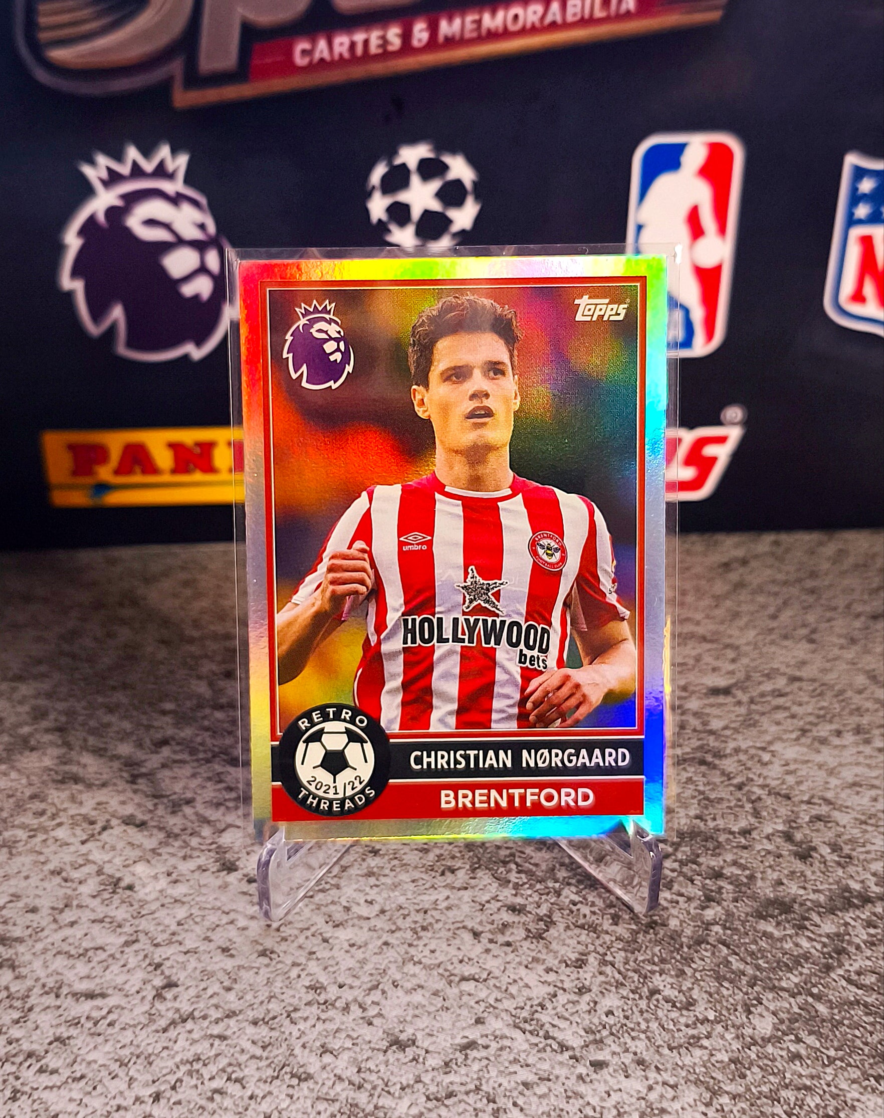 Pick Your Card - Topps Retro Threads Rainbow Refractor (Premier League Retro)