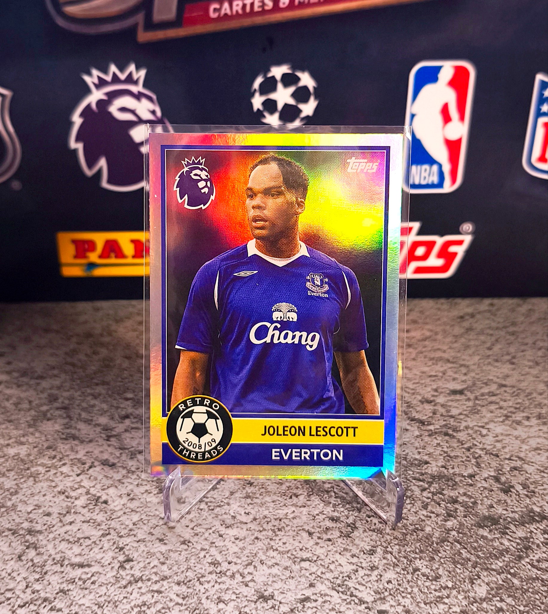Pick Your Card - Topps Retro Threads Rainbow Refractor (Premier League Retro)