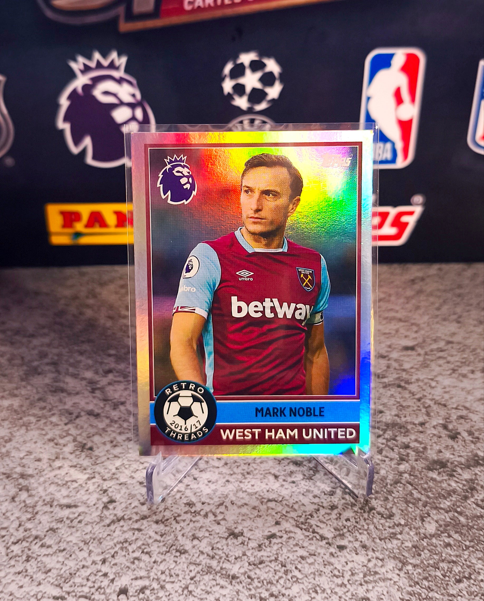 Pick Your Card - Topps Retro Threads Rainbow Refractor (Premier League Retro)