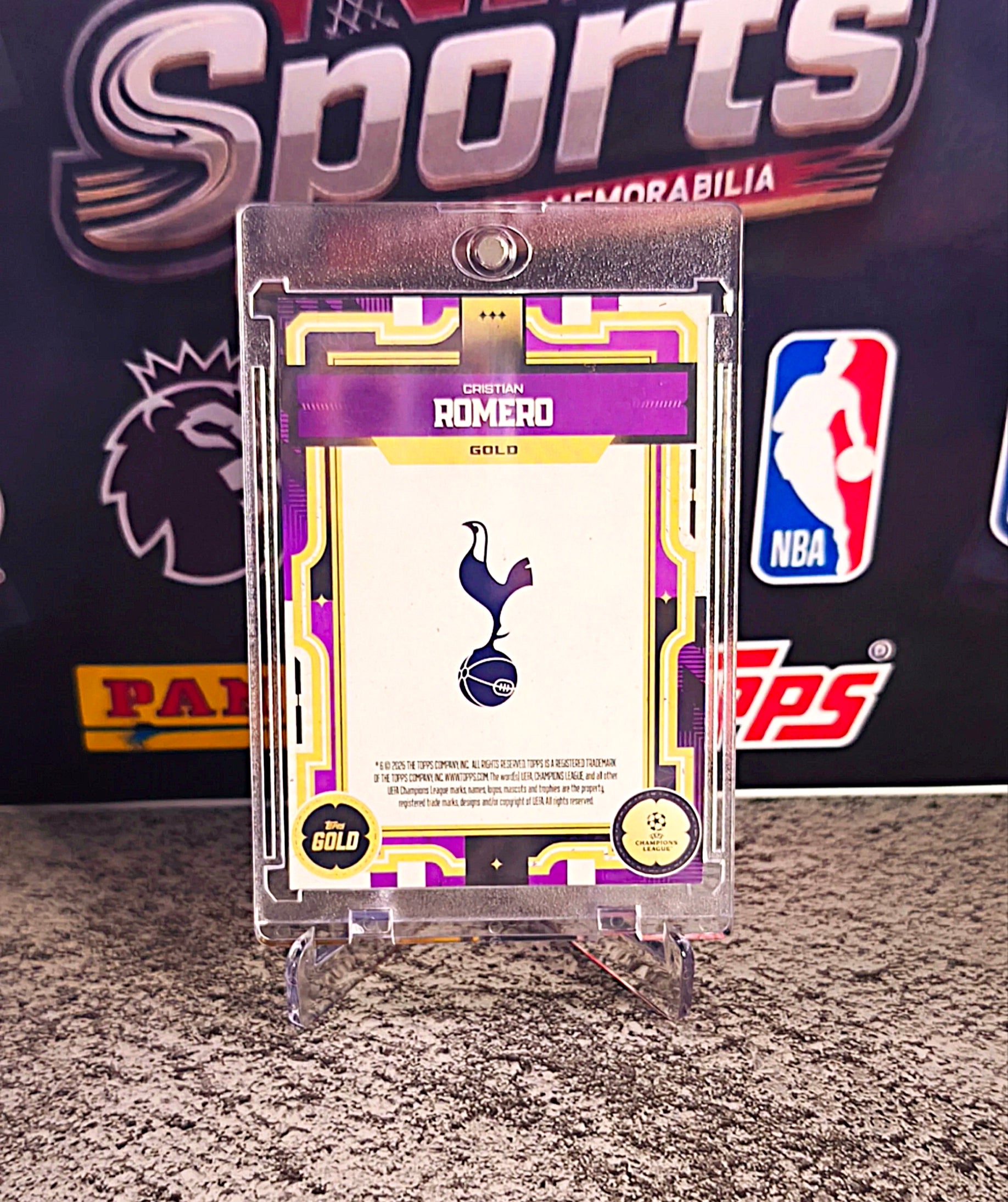 Cristian Romero 2025-26 Topps Gold UEFA Champions League #26/30 - Tottenham Hotspur
