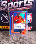 Dwight Yorke 2025-26 Topps Chrome Premier League Legend Autograph #052/150 - Manchester United