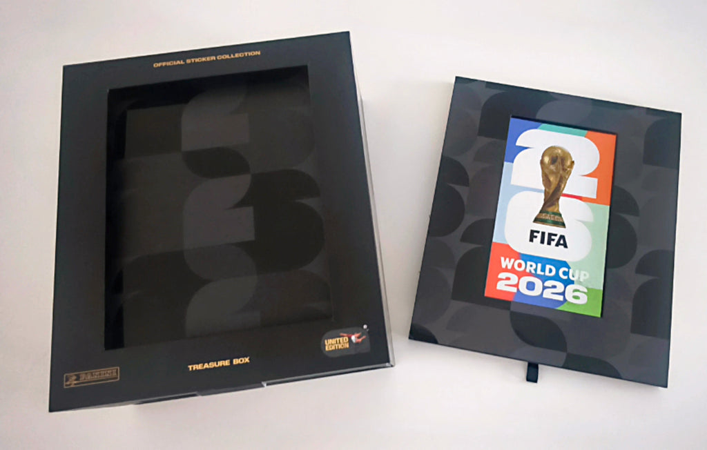 Panini FIFA World Cup 2026 Treasure Box #3394/5000 - Sealed with 100 Sticker Packs