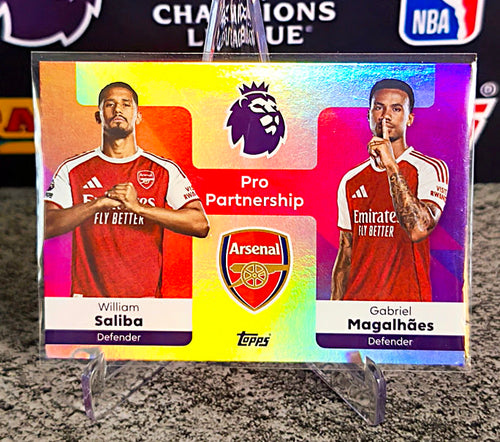 Complete 20 Card - Pro Partnership Dual Insert - Topps Premier League 2025/26