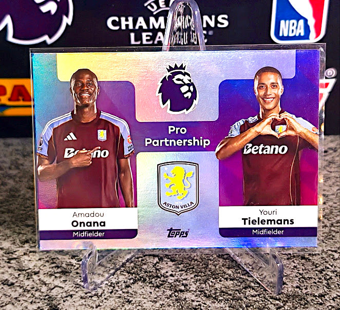 Complete 20 Card - Pro Partnership Dual Insert - Topps Premier League 2025/26
