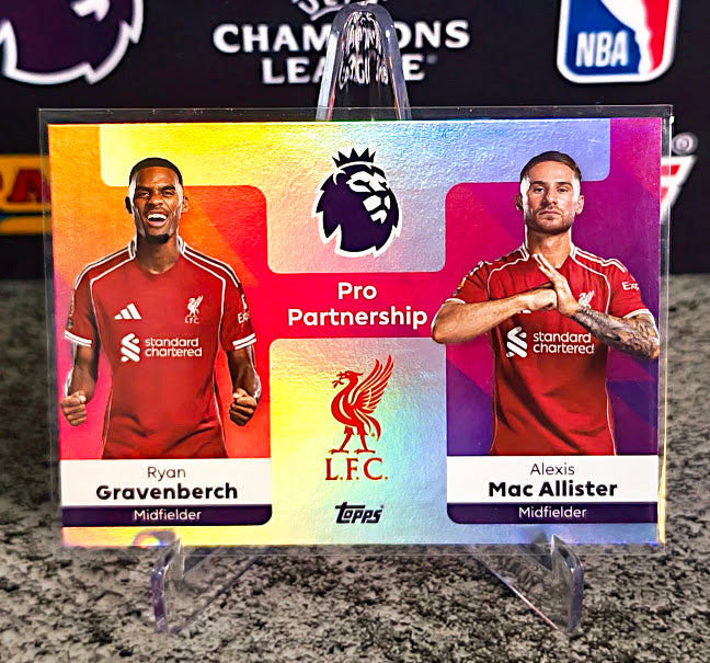 Complete 20 Card - Pro Partnership Dual Insert - Topps Premier League 2025/26