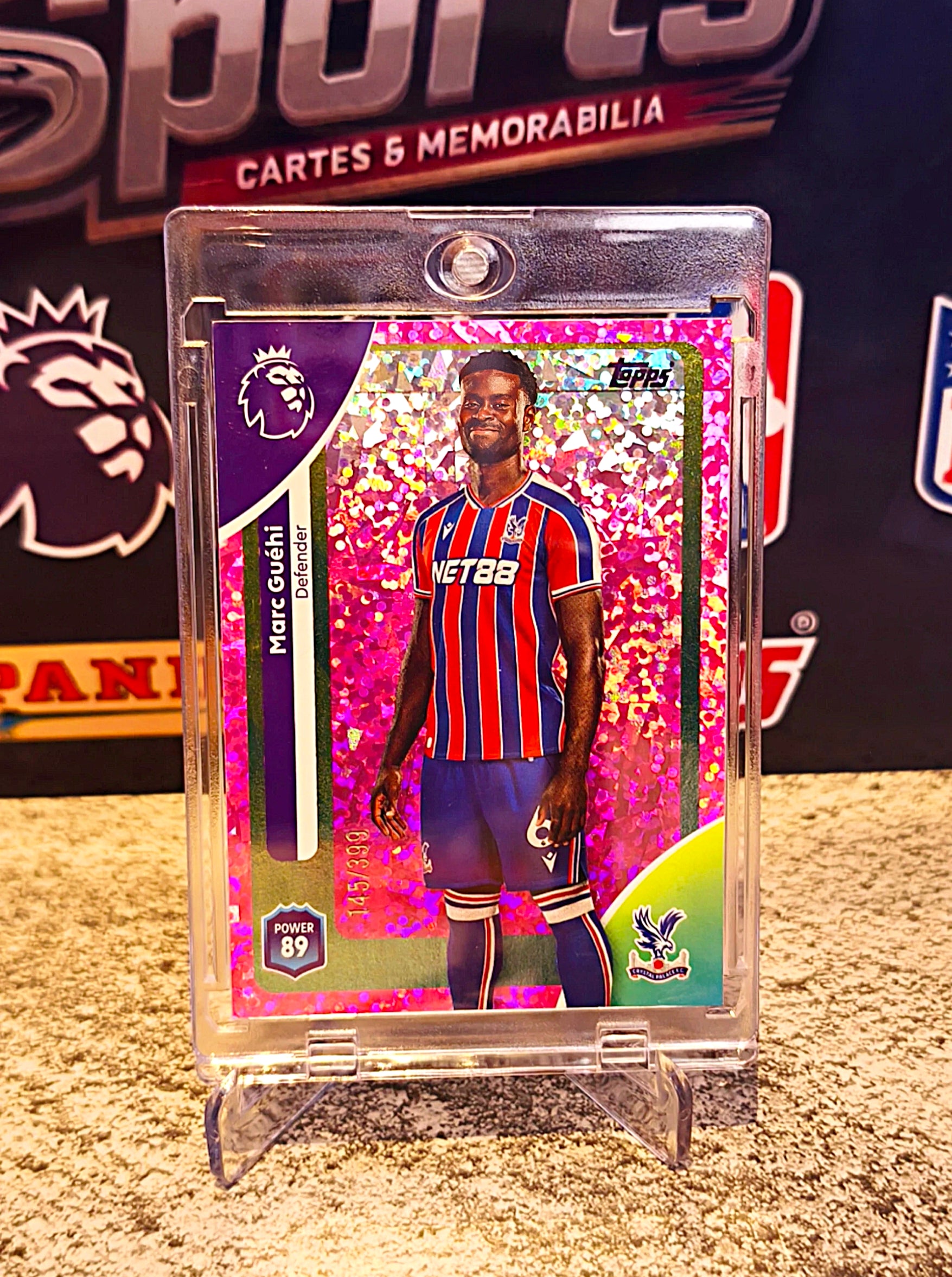 Marc Guéhi 2025-26 Topps Premier League Refractor #145/399 - Crystal Palace