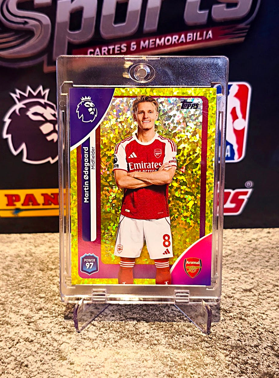 Martin Ødegaard 2025-26 Topps Premier League Refractor #046/299 - Arsenal
