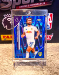 Dominic Calvert-Lewin 2025-26 Topps Chrome Premier League Blue Wave Refractor #045/150 - Leeds United