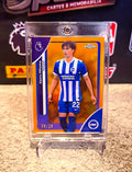 Kaoru Mitoma 2025-26 Topps Chrome Premier League Orange Holo Refractor #08/25 - Brighton