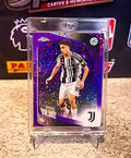 Kenan Yıldız 2025-26 Topps Chrome UEFA Champions League Violet Sparkle  Refractor #13/75 - Juventus