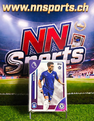 Complete Chelsea Base Card Set - Topps Premier League 2025/26 (18 Cards)