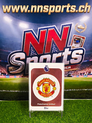 Complete Manchester United Base Card Set - Topps Premier League 2025/26 (18 Cards)