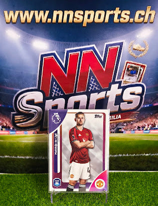 Complete Manchester United Base Card Set - Topps Premier League 2025/26 (18 Cards)