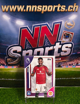Complete Manchester United Base Card Set - Topps Premier League 2025/26 (18 Cards)