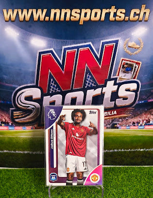 Complete Manchester United Base Card Set - Topps Premier League 2025/26 (18 Cards)