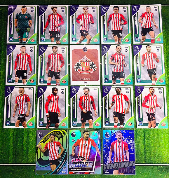 Sunderland A.F.C. Pick Your Card | Official Topps Trading Cards – Pay Per Card